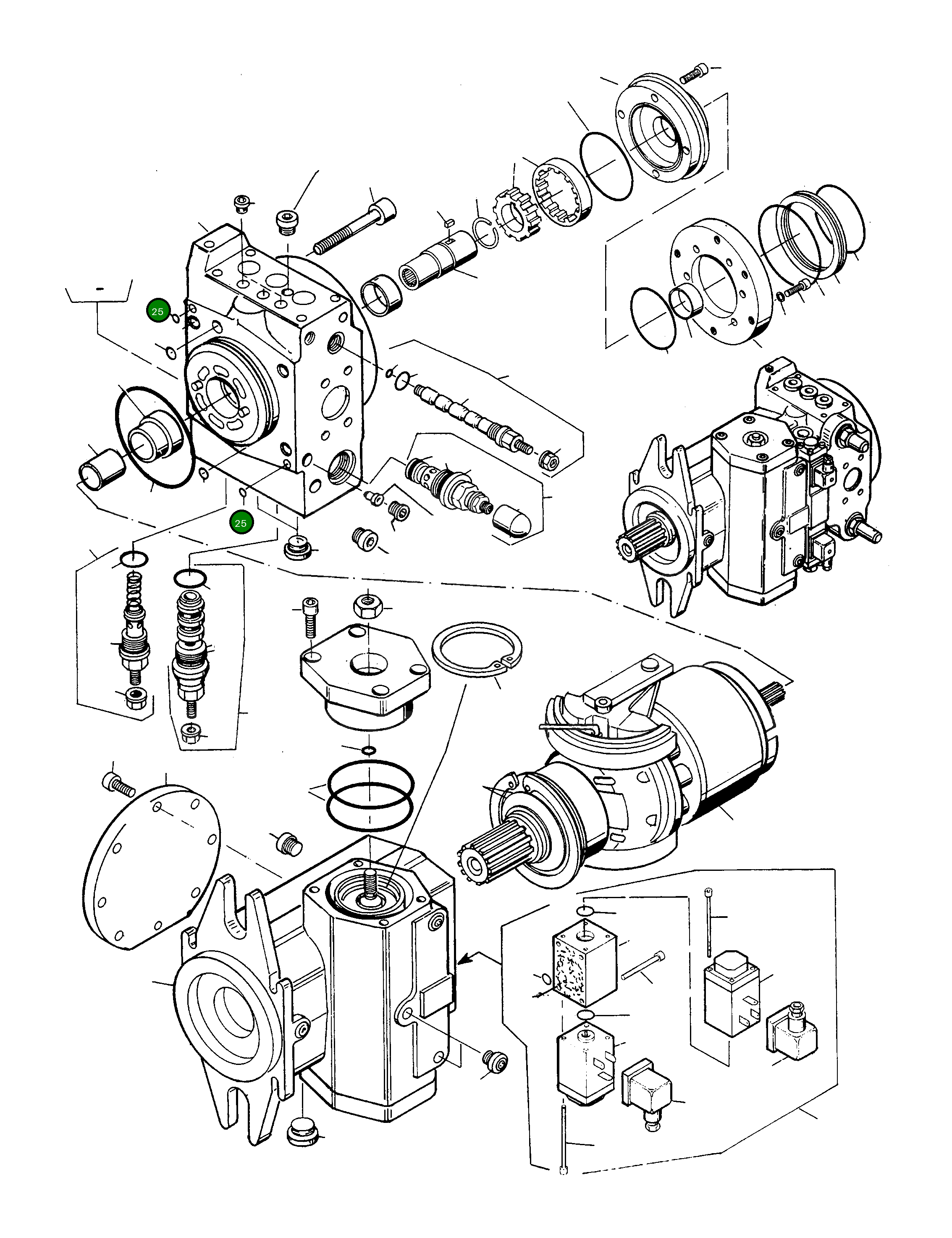 Кольцо уплотнительное (O-Ring) 4915097M1  Komatsu