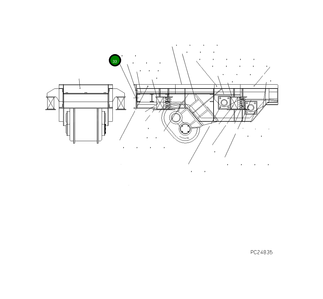 Болт KNKFF21332 Komatsu