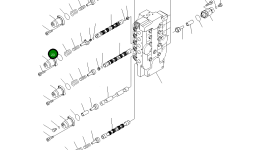 Кольцо уплотнительное (O-Ring) 709-14-13840 Komatsu