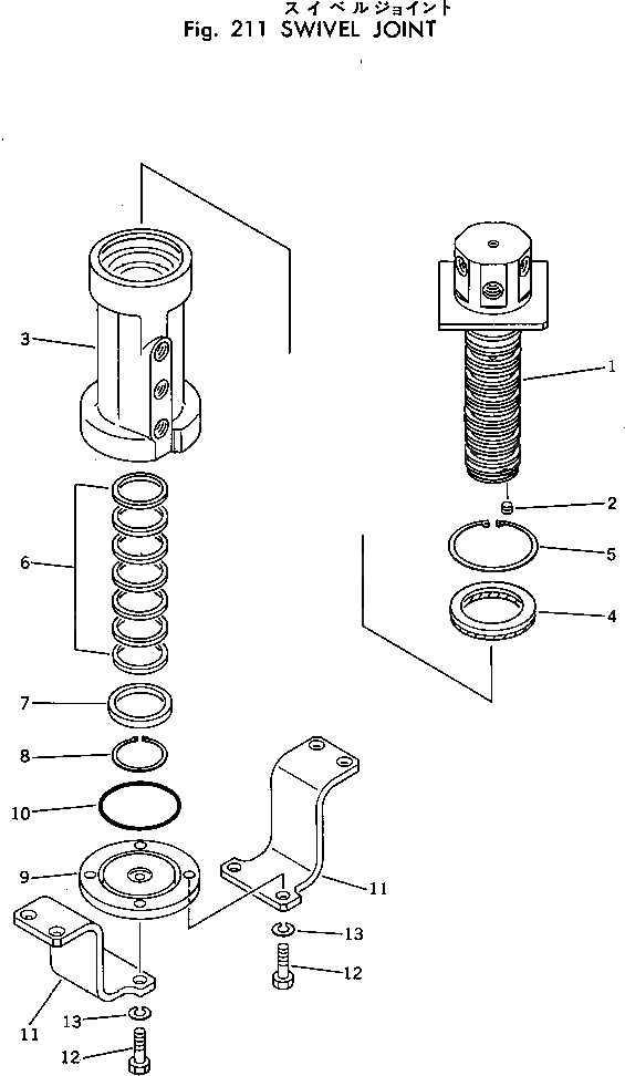 Кольцо 703-05-94110  Komatsu