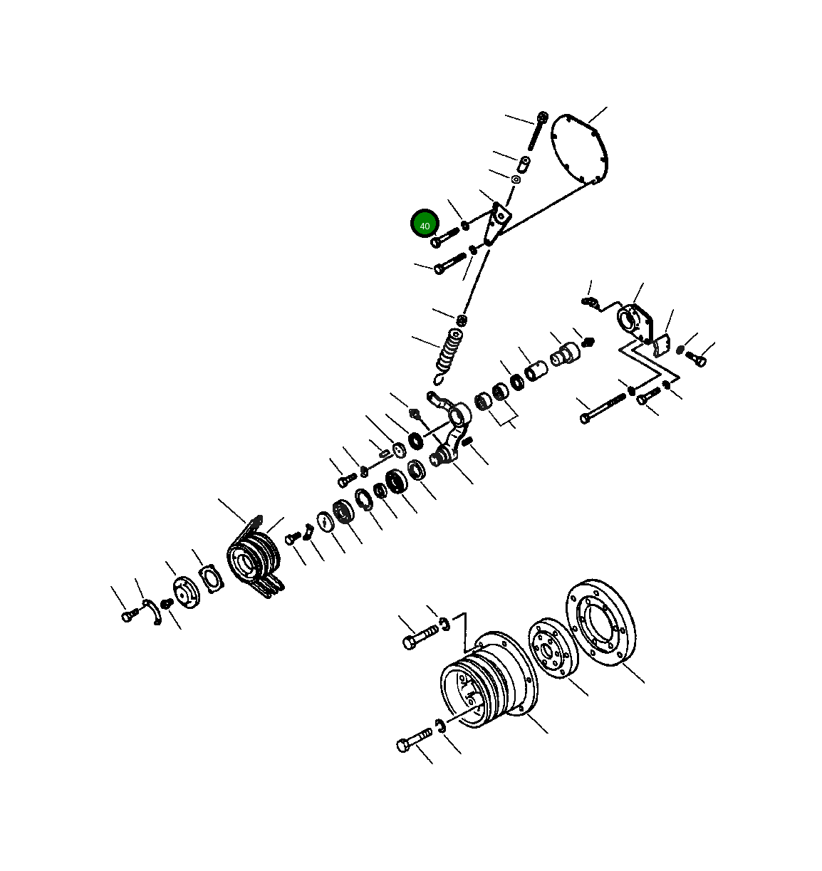Болт 02011-70640 Komatsu
