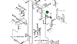 Крышка 20Y-54-27623  Komatsu