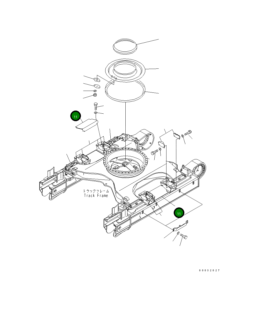 Крышка 207-30-82751 Komatsu