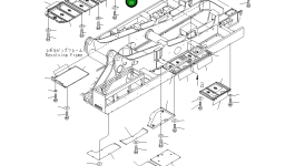 Крышка 21T-54-67780 Komatsu