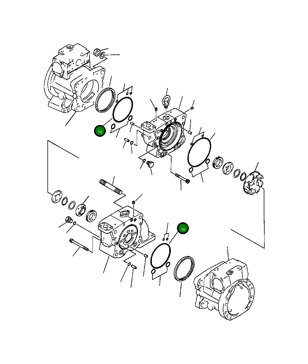 Кольцо уплотнительное (O-Ring) 708-27-12530 Komatsu