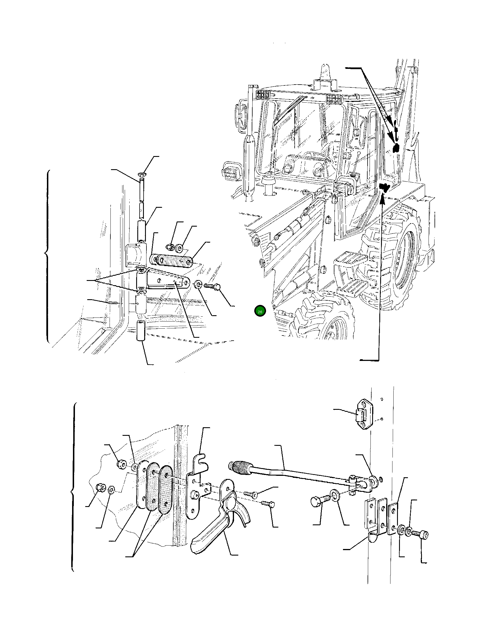 Болт 801024038 Komatsu