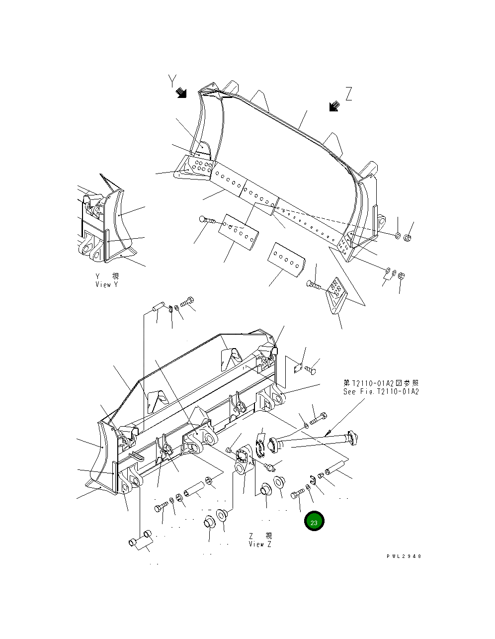 Болт 01010-52045 Komatsu