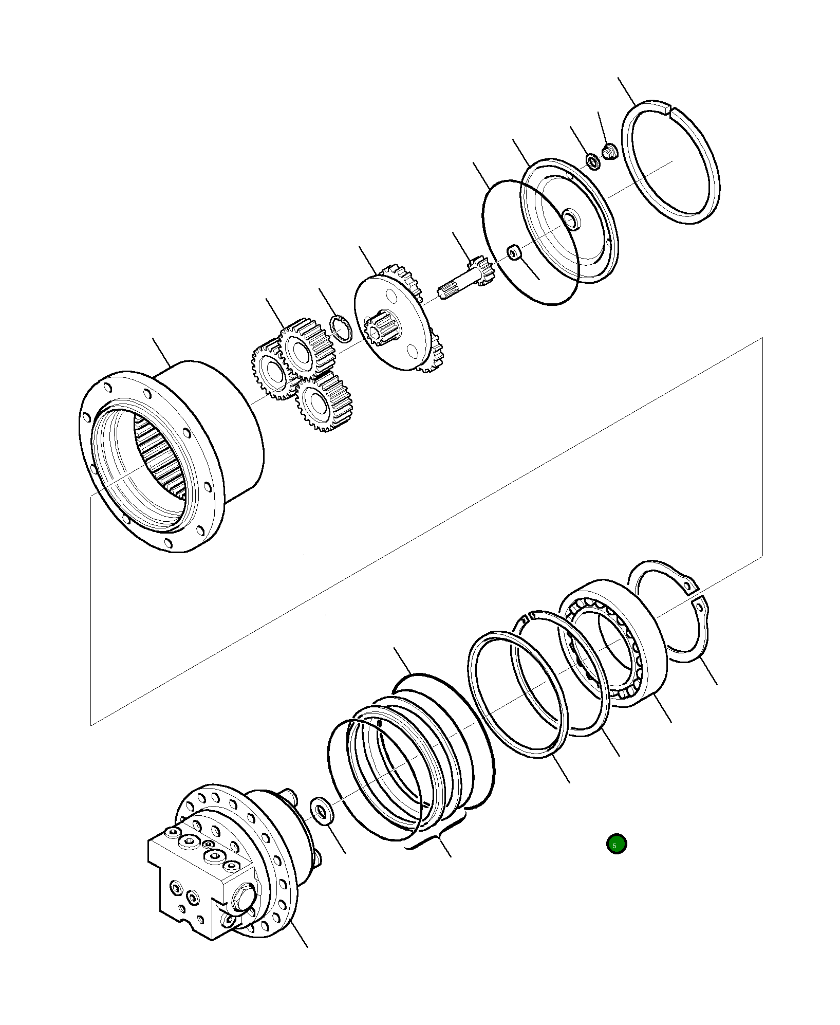 Кольцо 843200680  Komatsu