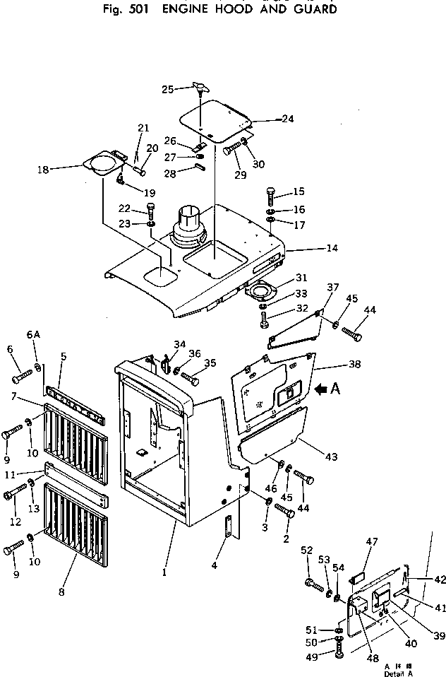 Болт 01018-02050  Komatsu