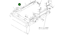 Крышка 124-X16-1490 Komatsu