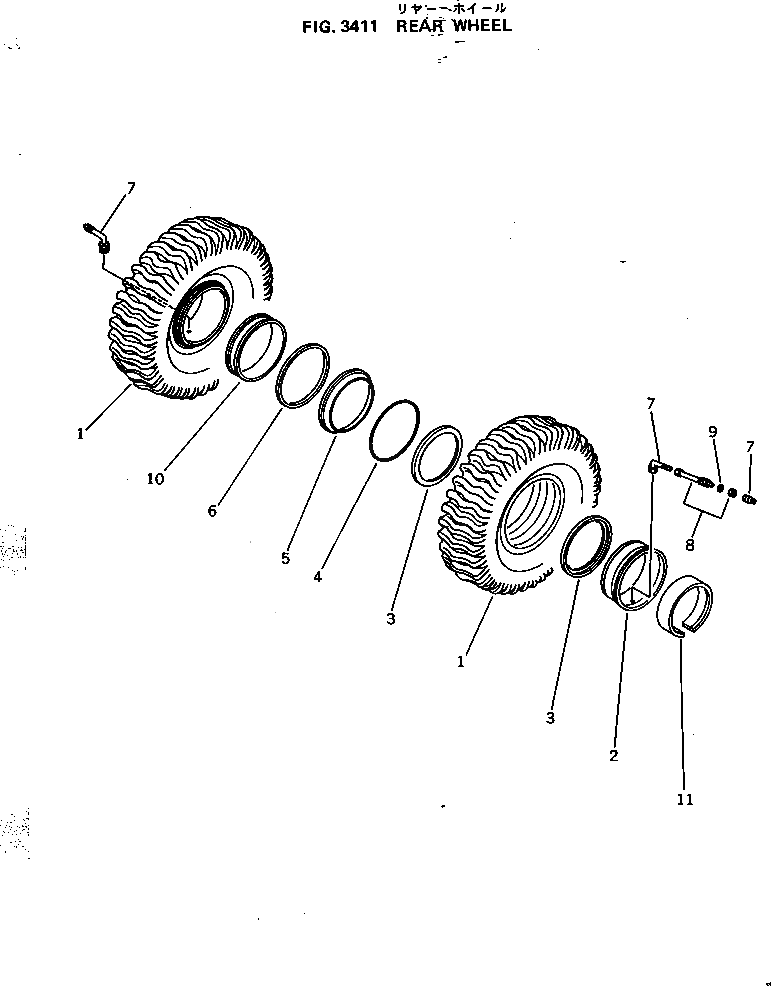 Кольцо 561-30-32110  Komatsu