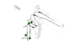 Кольцо уплотнительное (O-Ring) S8000381 Komatsu