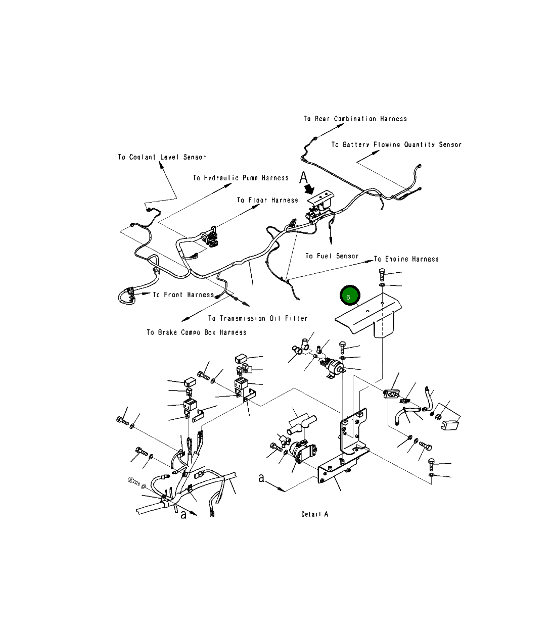 Крышка 425-06-42830 Komatsu