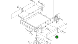 Крышка 277-70-53241 Komatsu