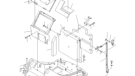 Крышка 22U-54-12320 Komatsu