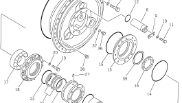 Колпак 195-27-12491 Komatsu