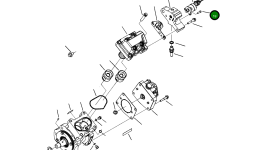 Болт 1317 936 H1 Komatsu