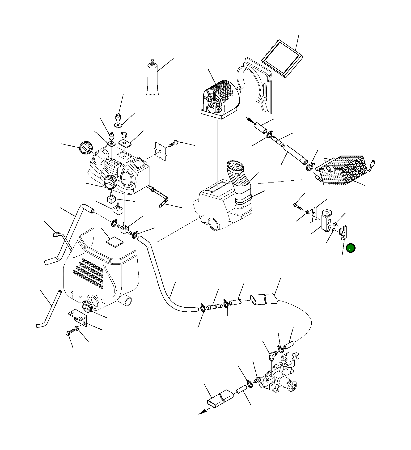 Кольцо уплотнительное (O-Ring) 02890-01013 Komatsu