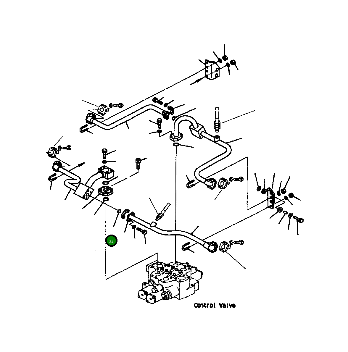 Кольцо уплотнительное (O-Ring) 07000-13083 Komatsu