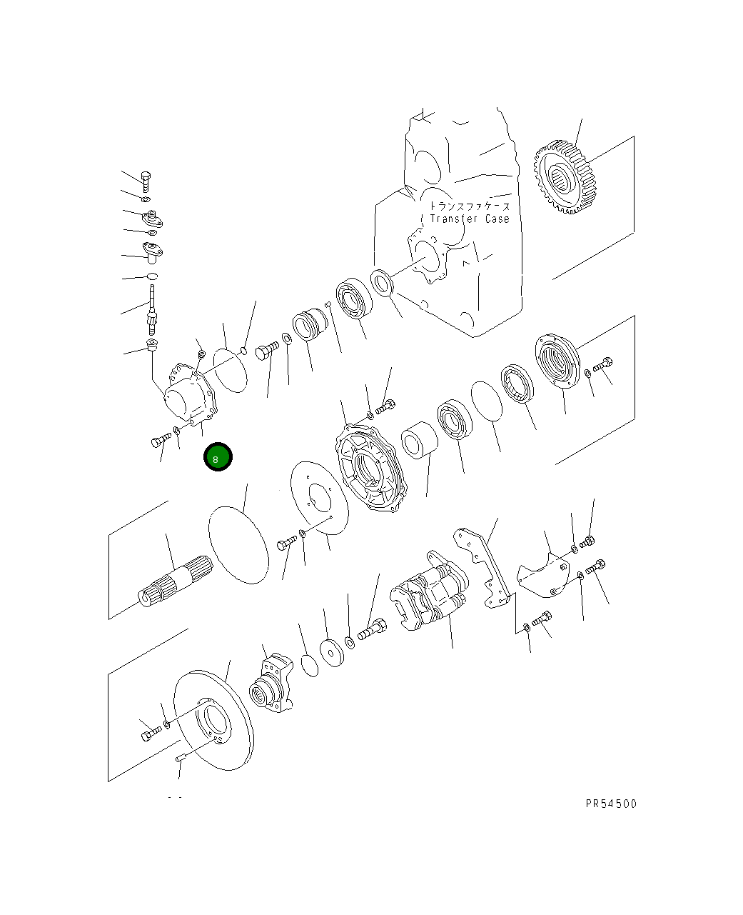 Крышка 235-15-13150 Komatsu