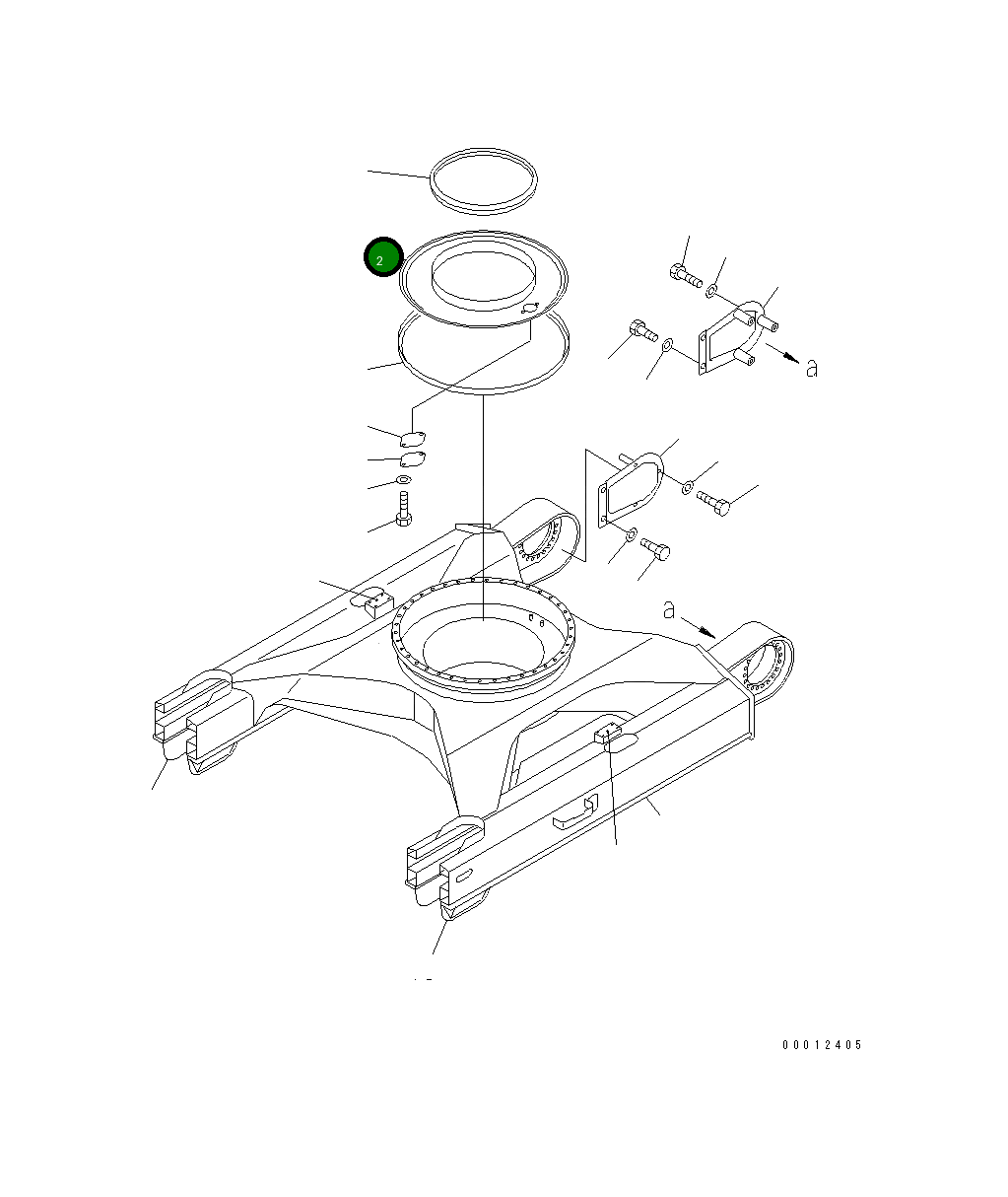 Крышка 203-30-61151 Komatsu