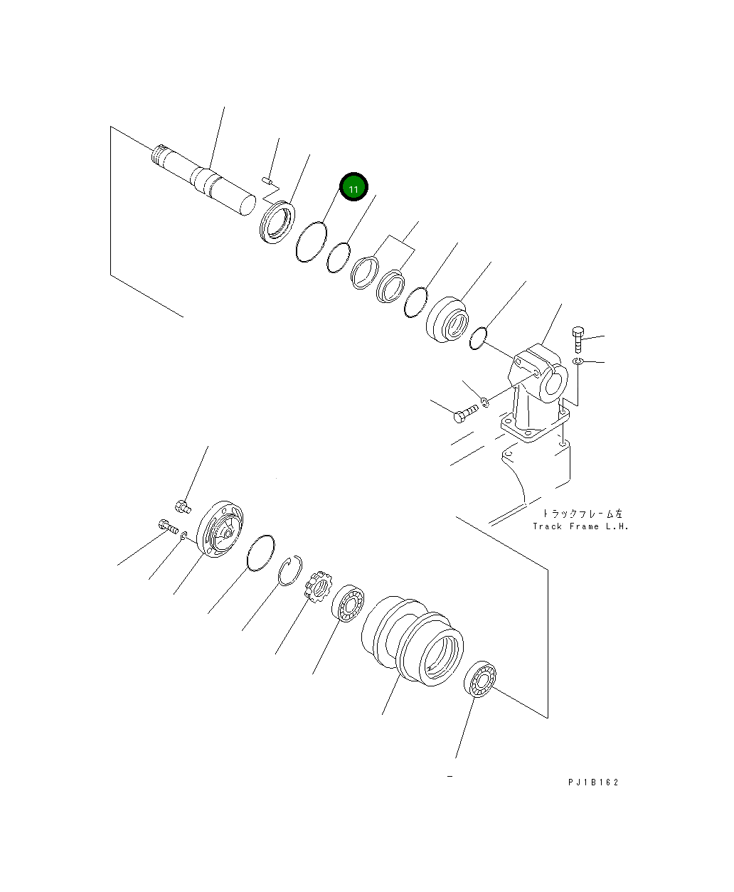 Кольцо уплотнительное (O-Ring) 07000-42130 Komatsu