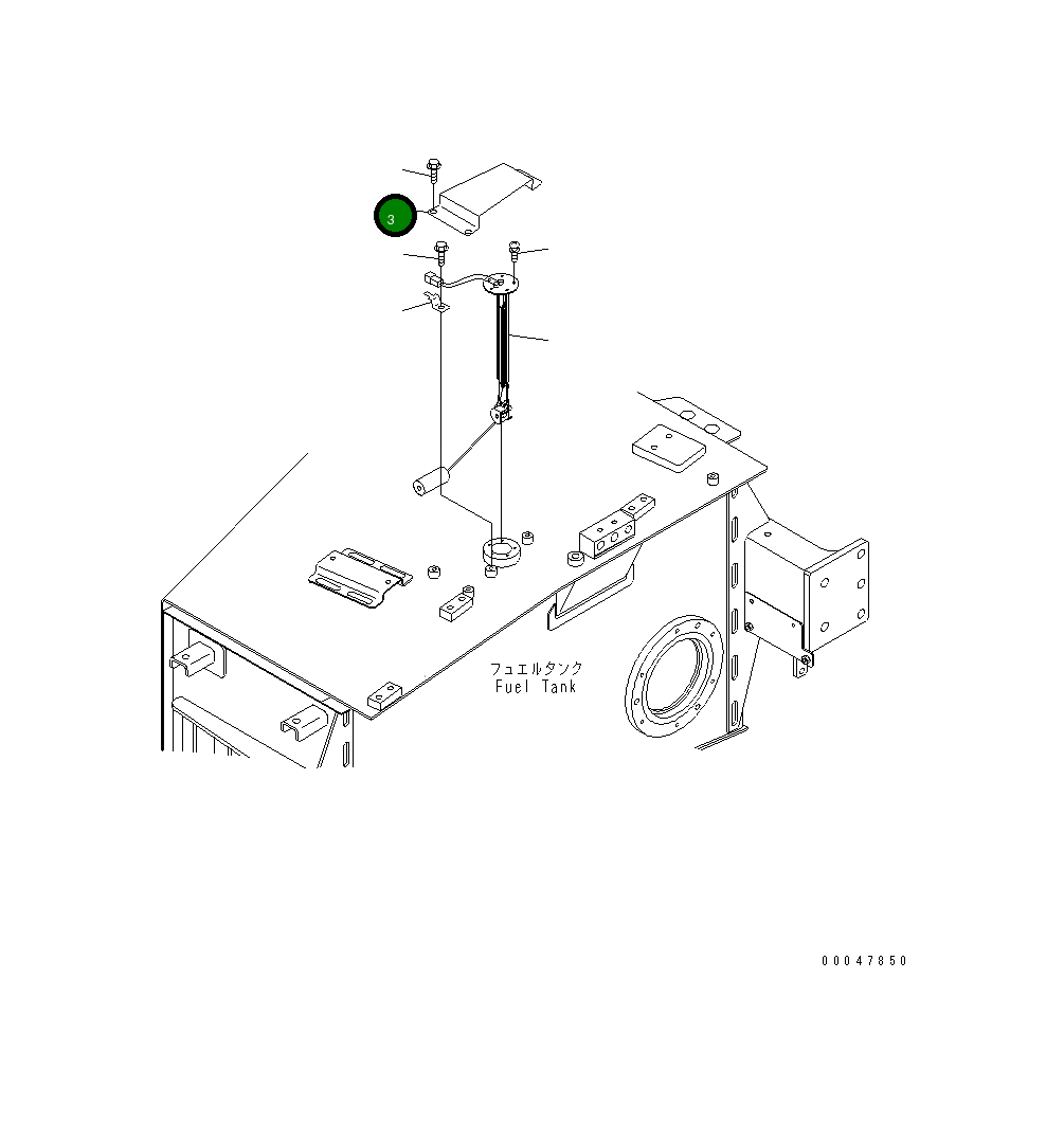 Крышка 56D-04-11551 Komatsu