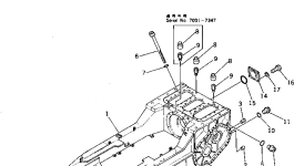 Прокладка 07003-33634 Komatsu