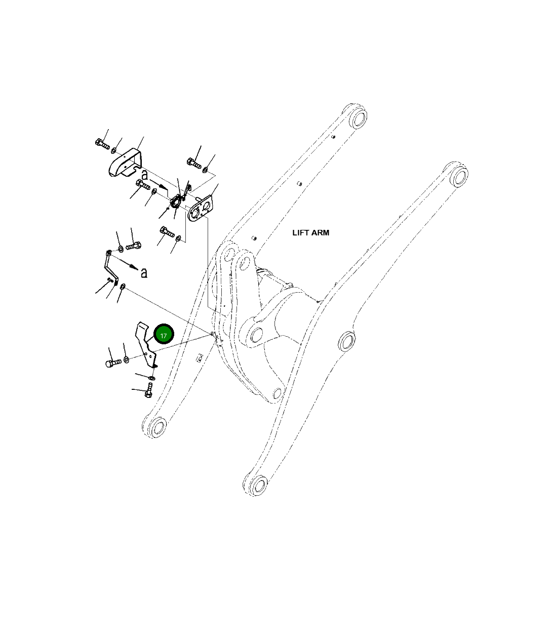 Крышка 423-70-51160 Komatsu