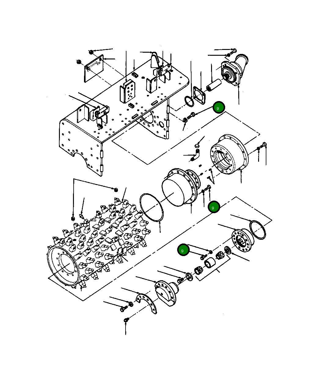 Болт 82 280 Komatsu