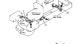 Болт 01010-51825 Komatsu