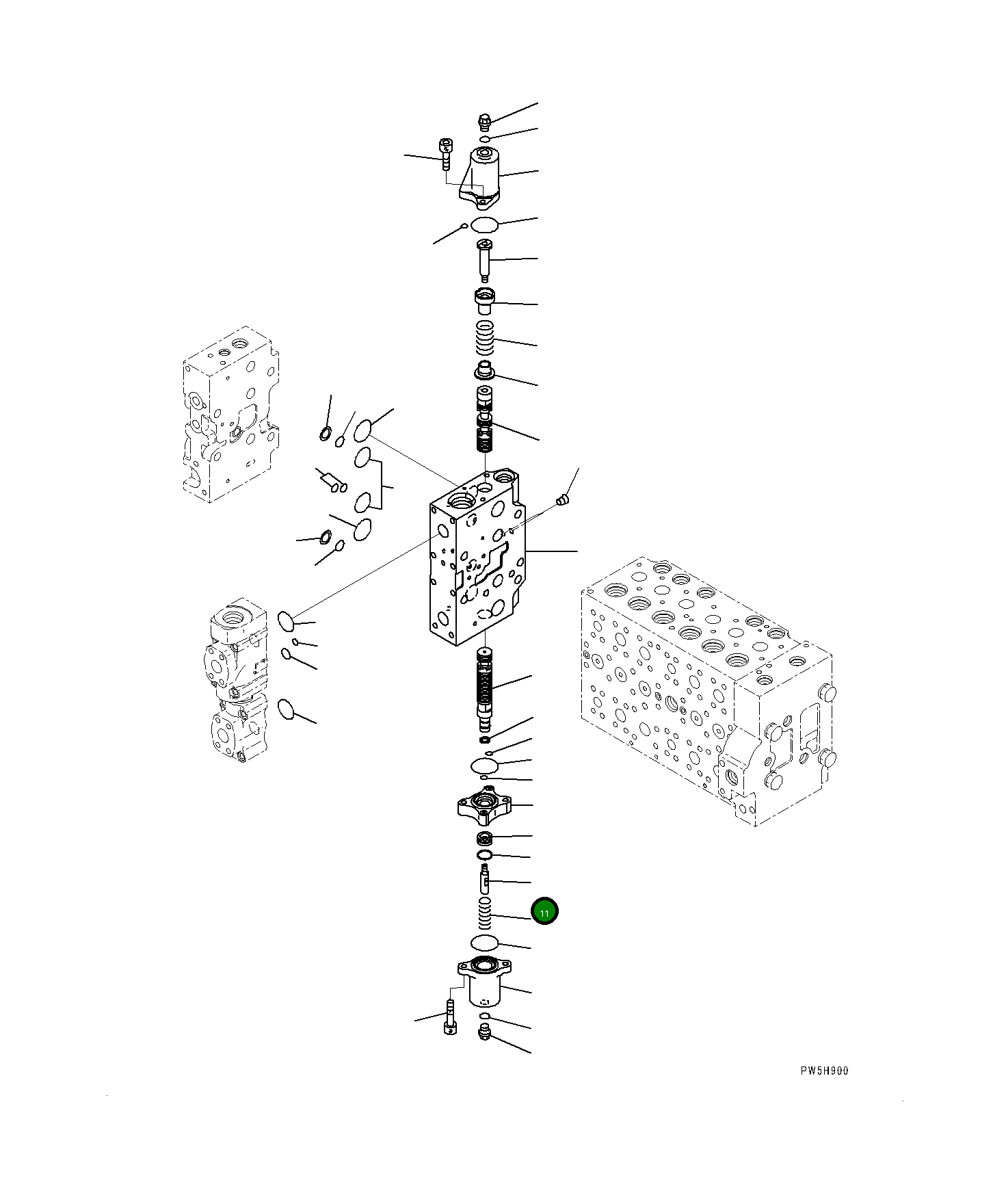 Болт 723-46-15330 Komatsu