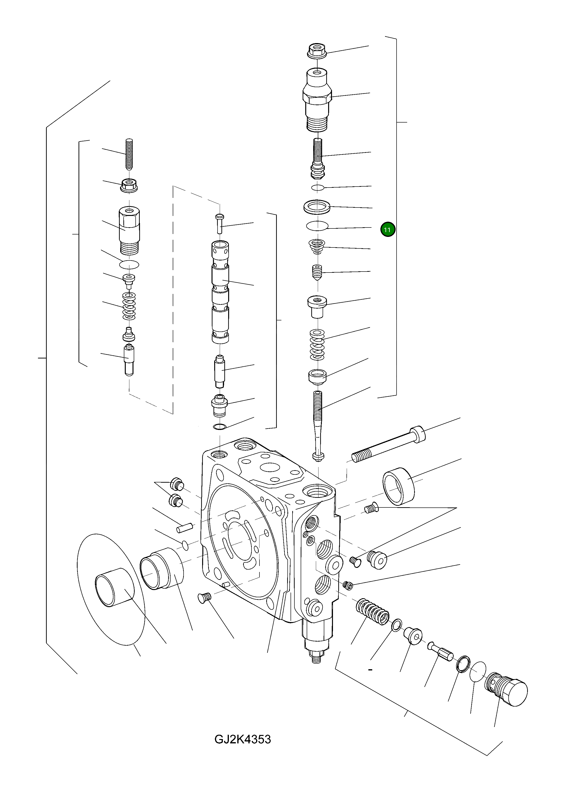 Кольцо уплотнительное (O-Ring) 42T-17-H0P42 Komatsu