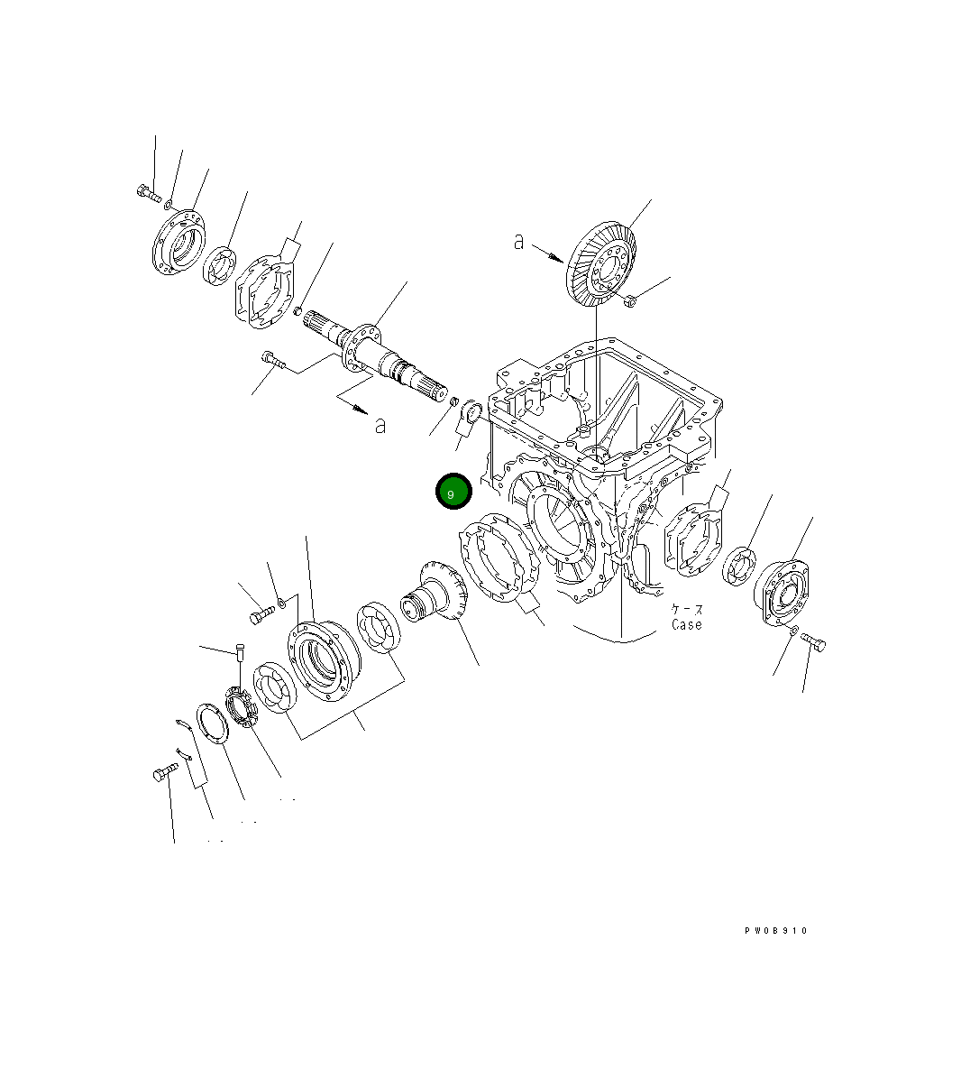 Кольцо 07018-10653 Komatsu