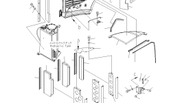 Крышка 22M-54-21214 Komatsu