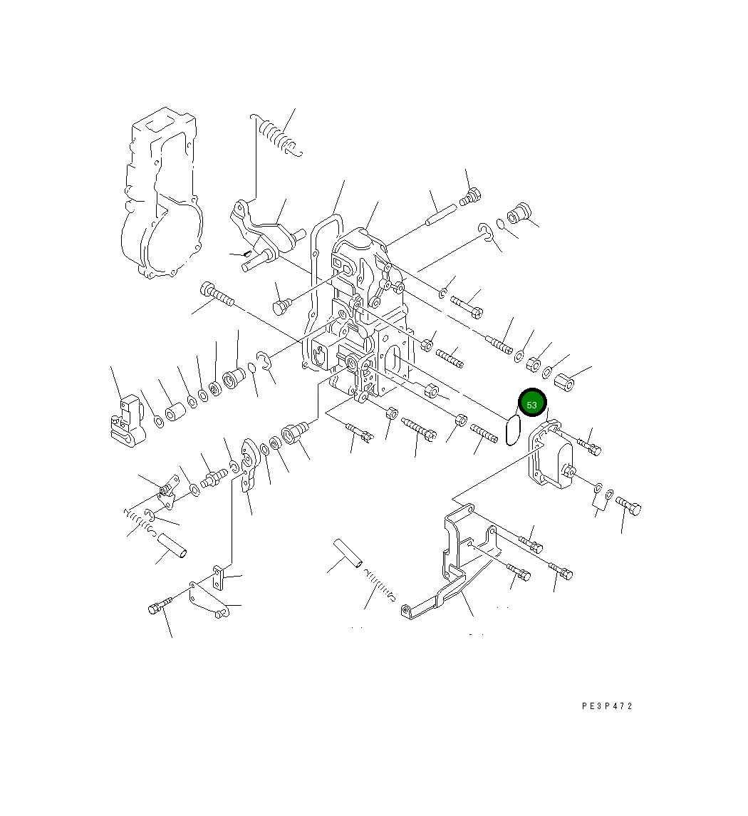 Кольцо уплотнительное (O-Ring) DK139700-0100 Komatsu