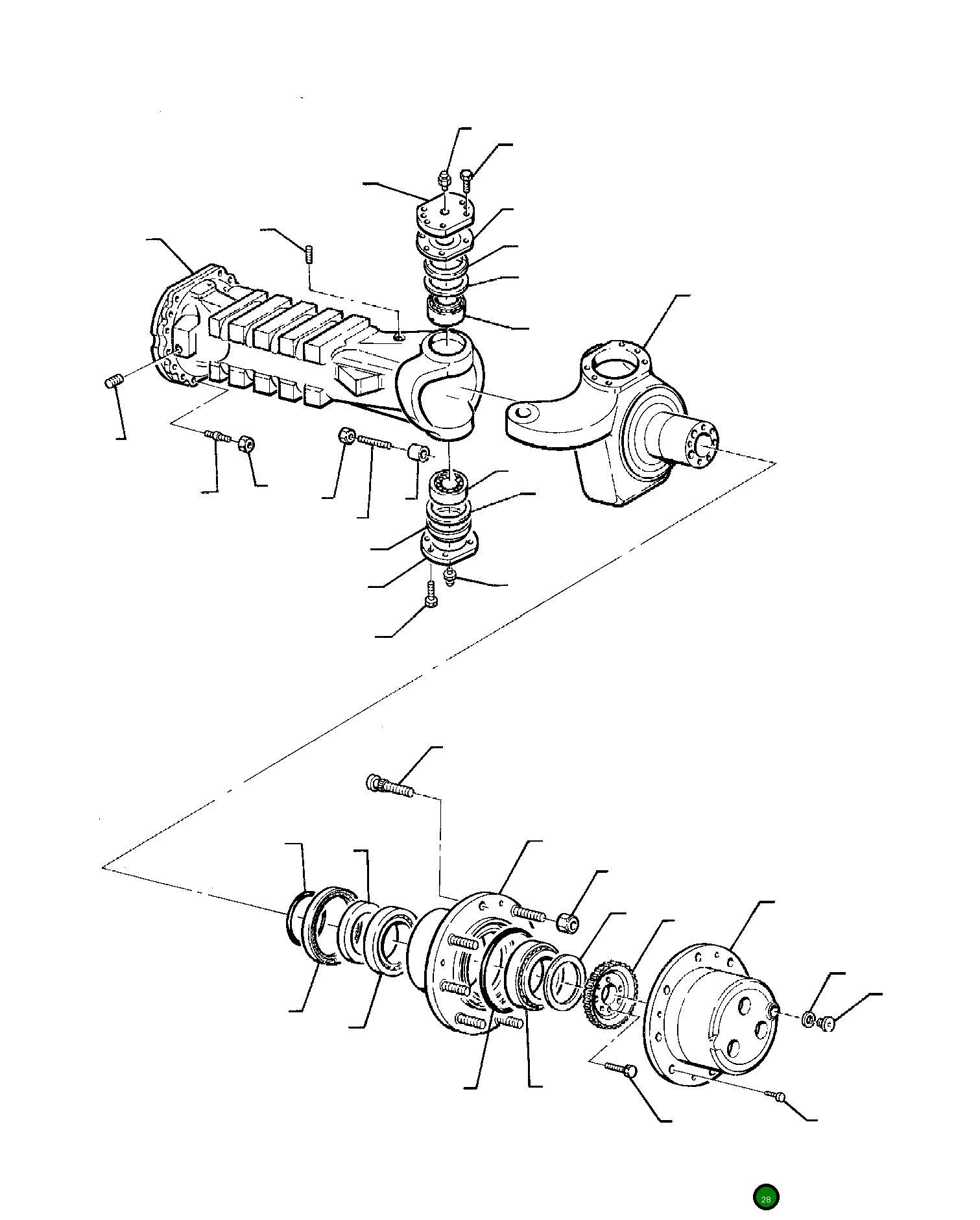 Болт HU1602439 Komatsu