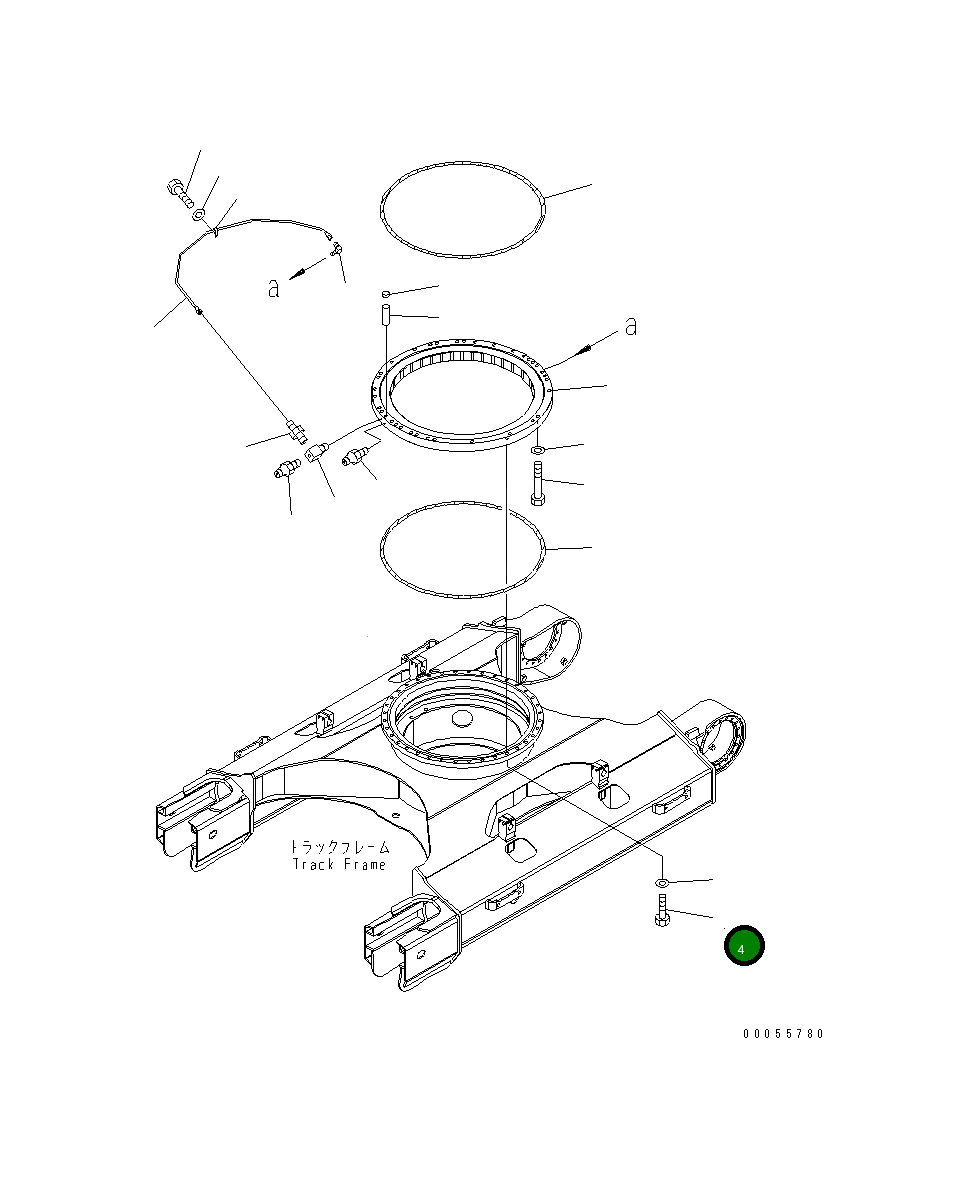 Болт 20K-25-K1170 Komatsu