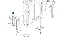Крышка 208-03-77160 Komatsu