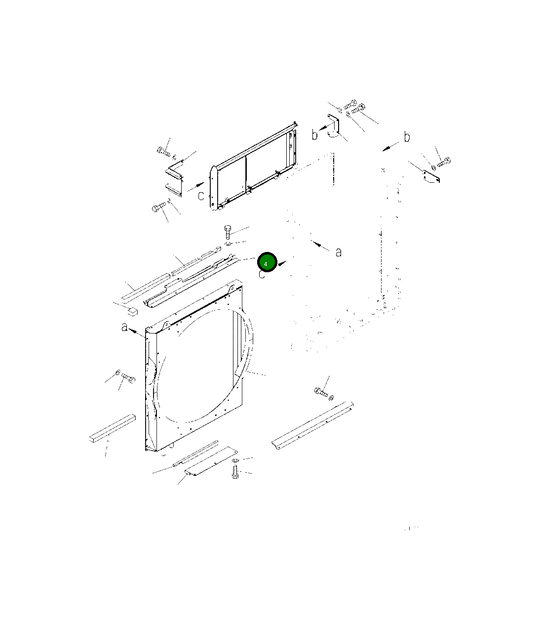 Крышка 208-03-41251 Komatsu