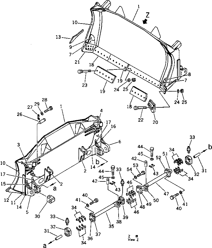 Болт 195-71-61580  Komatsu