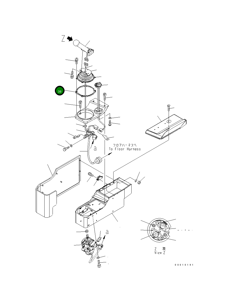 Крышка 19M-43-33240 Komatsu