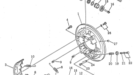 Корпус, верхний левый, в сборе 22X-33-11760 Komatsu
