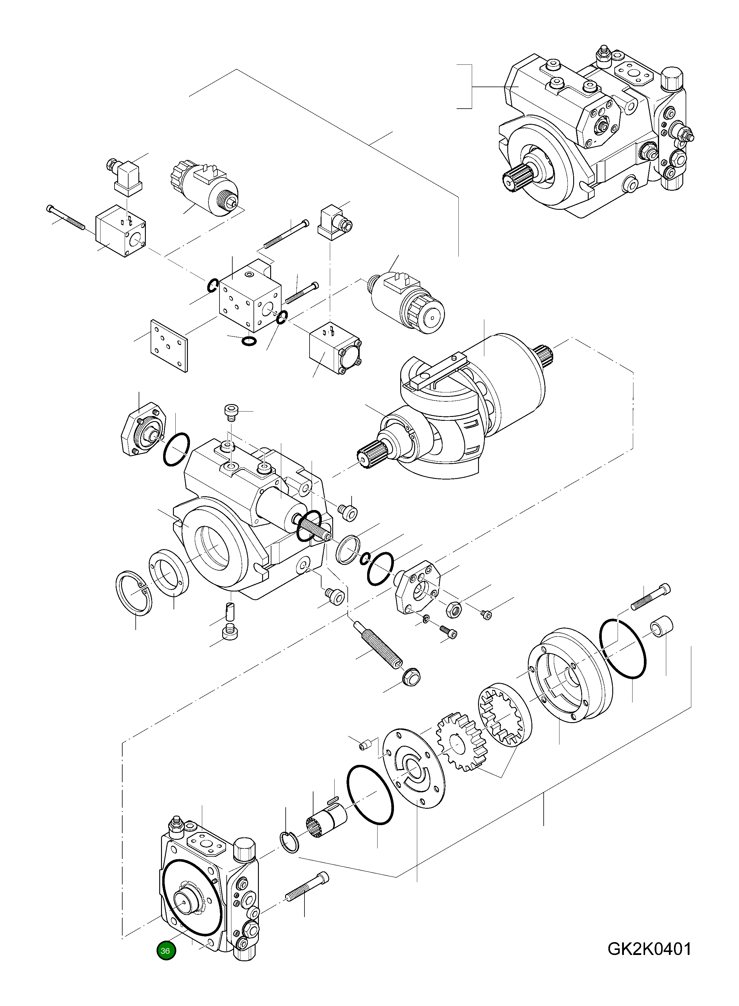 Кольцо уплотнительное (O-Ring) 42U-17-H0R07 Komatsu