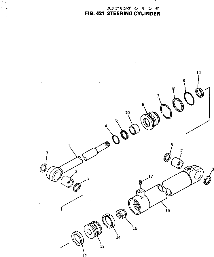 Кольцо 707-45-60010  Komatsu