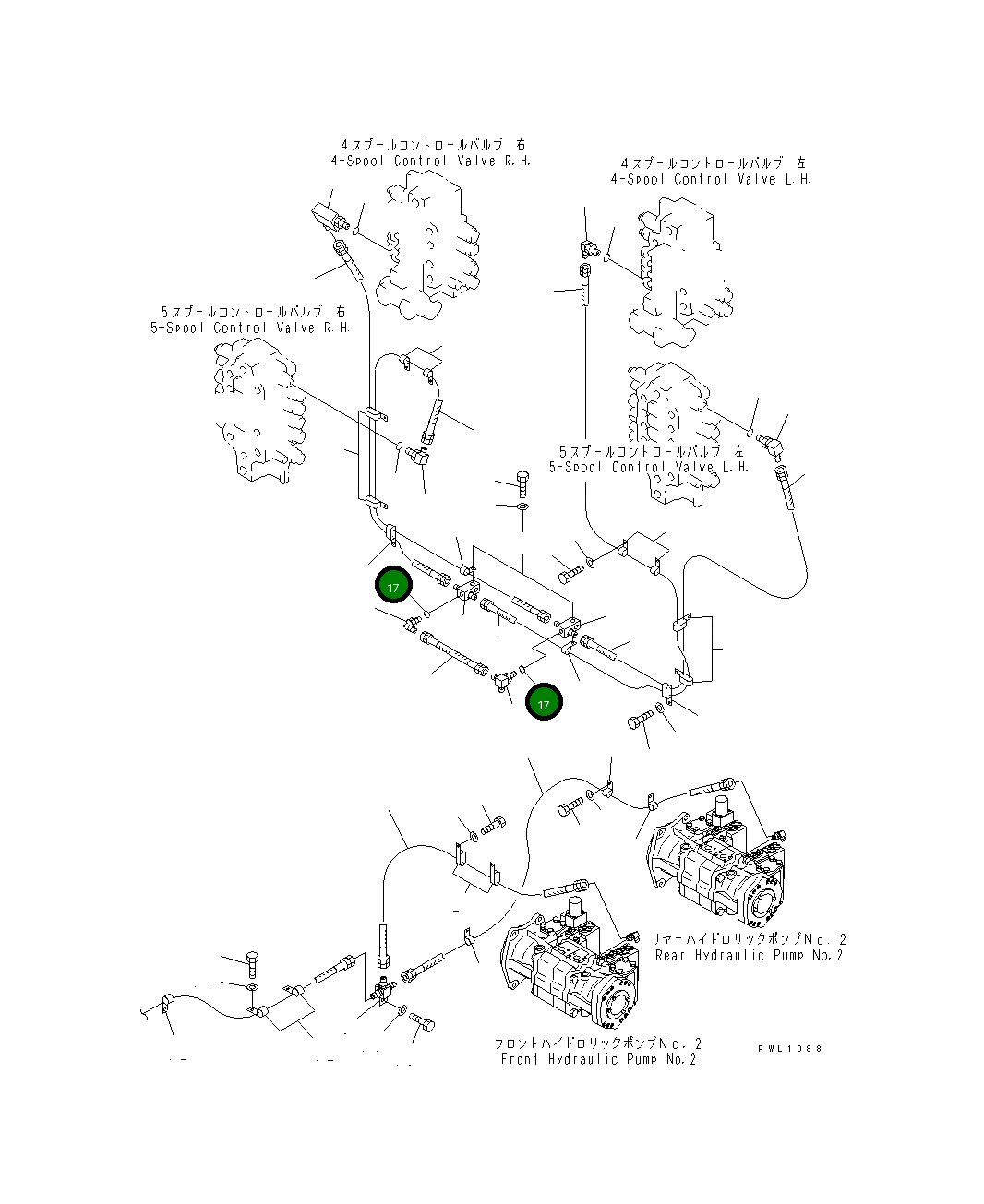 Кольцо уплотнительное (O-Ring) 205-62-74370 Komatsu