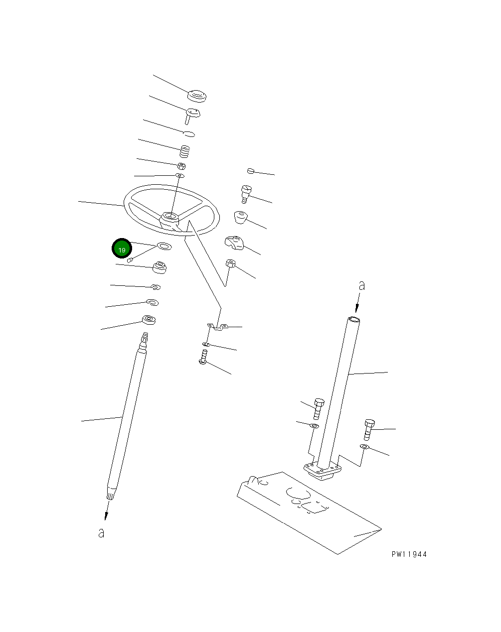 Кольцо 20G-40-11210 Komatsu
