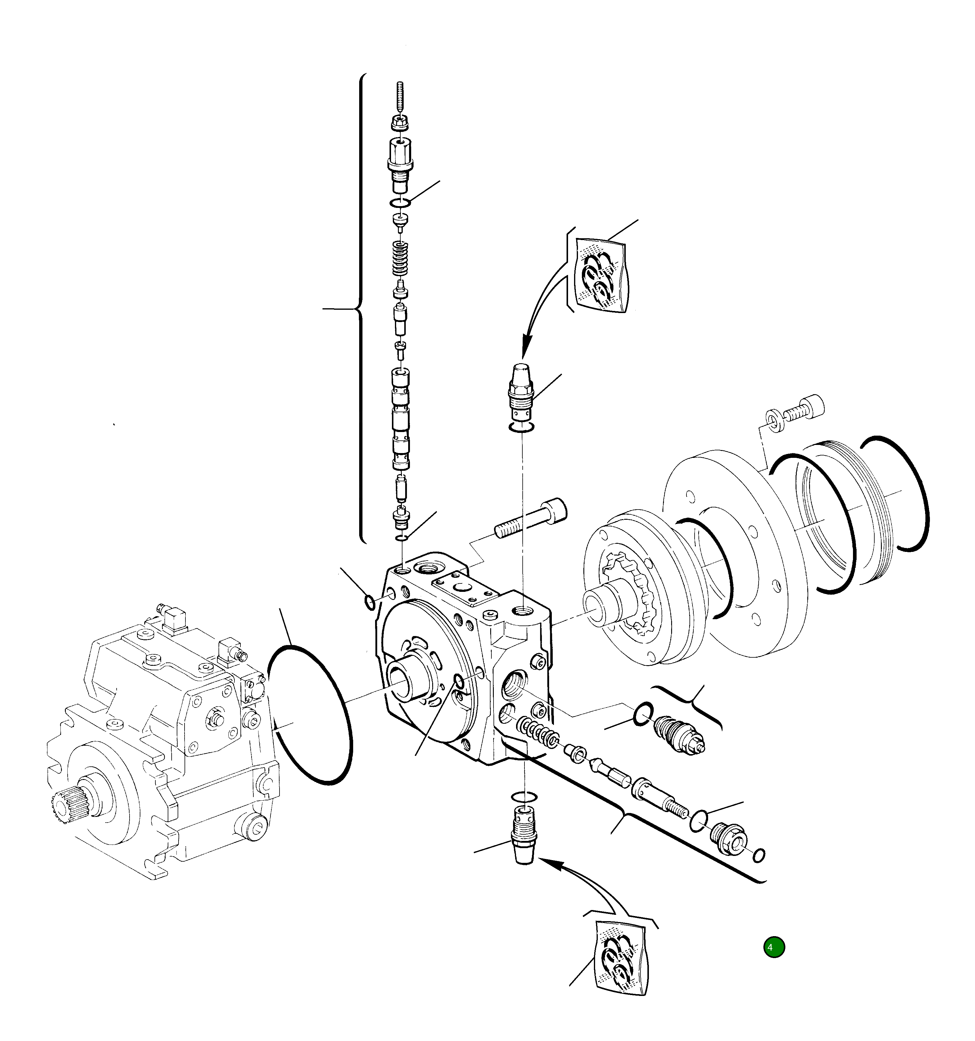Кольцо уплотнительное (O-Ring) 840225040 Komatsu