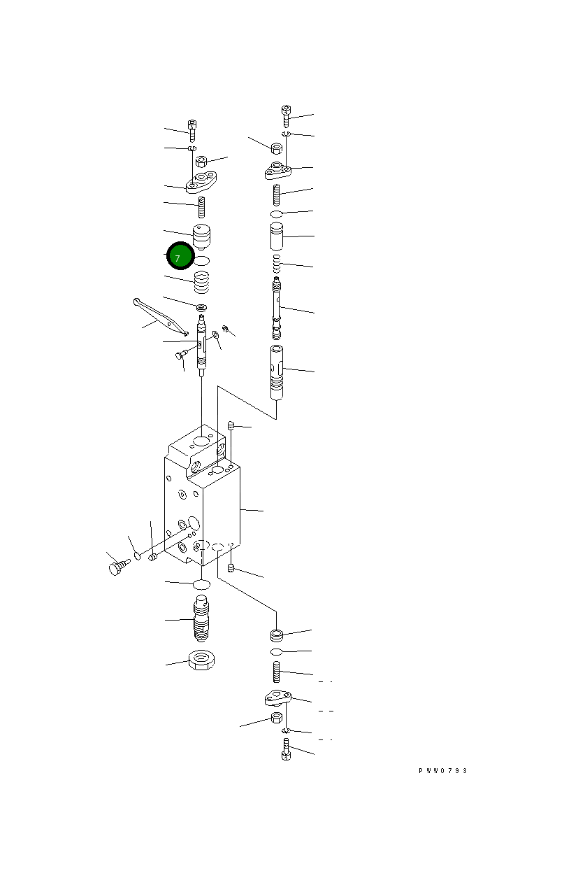 Кольцо уплотнительное (O-Ring) 07000-F2018 Komatsu