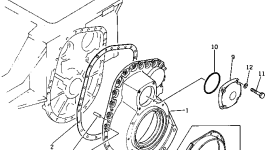 Защитный кожух 135-27-32280 Komatsu
